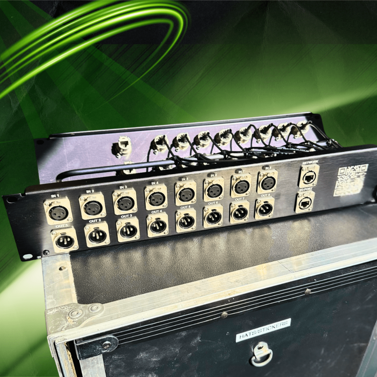 Custom Print QR Code displayed on any custom panel