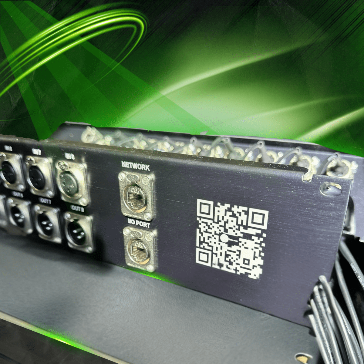 Custom Print QR Code displayed on any custom panel